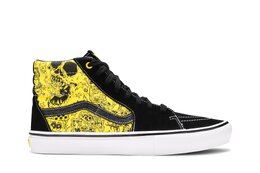 Кроссовки Mike Gigliotti x SpongeBob SquarePants x Skate Sk8-Hi Vans, желтый vn0a5fcczau | black/yellow