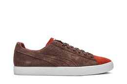 Кроссовки Clyde x Patta 2 Puma, коричневый 363317 01 | vibrant orange-buscuit-puma white
