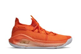 Кроссовки Curry 6 Team Under Armour, оранжевый 3022893 800 | team orange/white/metallic gold