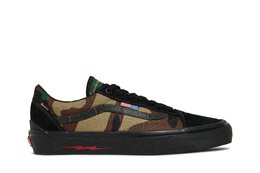 Кроссовки DEFCON x Old Skool GTX Vans, зеленый vn0a4bwxa8r | black/woodland