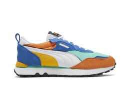 Кроссовки Rider FV Puma, мультиколор 387672 01 | biscay green/vibrant orange