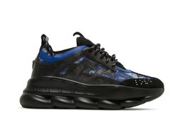 Кроссовки Versace Chain Reaction, черный dsu7071e 1a00843 6b370 | black/lapis/multi-color