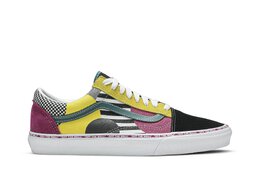 Кроссовки Old Skool Vans, черный vn0a4bv5t9e | black/multi-color