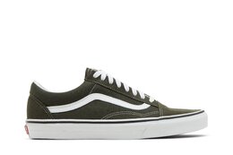 Кроссовки женские Old Skool Vans, зеленый vn0a4bv52le | forest night/true white