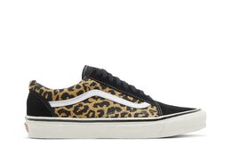 Кроссовки Old Skool 36 DX Vans, желто-коричневый vn0a54f39gi | black/tan leopard