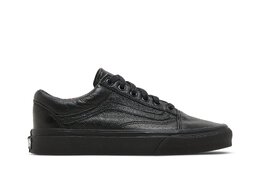 Кроссовки Old Skool Leather Vans, черный vn0003z6i1i | black/plaid