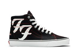 Кроссовки Foo Fighters x Sk8-Hi Vans, черный vn0a4u3c2gb | black/white
