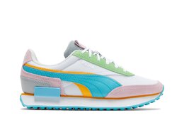 Кроссовки Wmns Future Rider Puma, белый 382281 01 | white/pink lady