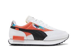Кроссовки Wmns Future Rider Puma, оранжевый 381760 01 | white/tigerlily