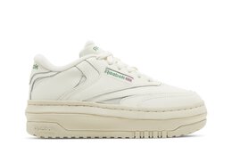 Кроссовки Wmns Club C Extra Reebok, кремовый 100010060 | chalk/chalk/glen green
