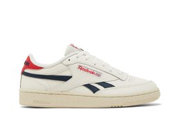 Кроссовки Club C Revenge Reebok, кремовый gz5164 | chalk/vector navy/vector red