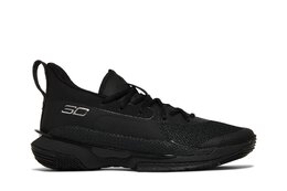 Кроссовки Curry 7 Team Under Armour, черный 3023838 005 | black/black/metallic silver
