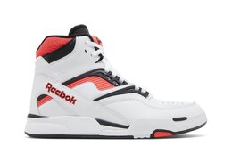 Кроссовки Pump TZ Reebok, белый hq8802 | footwear white/core black/neon cherry