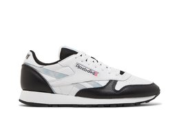 Кроссовки Anuel AA x Classic Leather 1983 Vintage Reebok, белый gz9586 | footwear white/digital blue/core black
