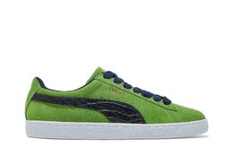 Кроссовки Suede Classic Puma, зеленый 365362 03 | forest green/peacoat