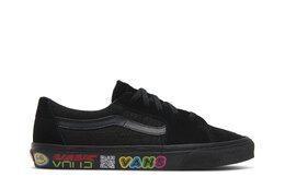 Кроссовки Sk8-Low Vans, черный vn0a4uuk4wb | black/black