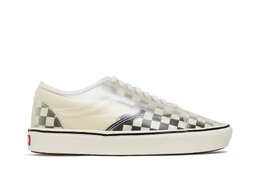 Кроссовки ComfyCush Slip-Skool Vans, белый vn0a4p3e5gx | black/white