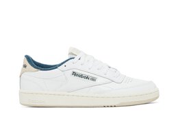 Кроссовки Wmns Club C 85 Reebok, белый 100033086 | white/hoops blue/stucco