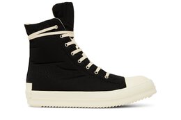 Высокие кроссовки Rick Owens DRKSHDW Strobe Cotton Nylon High, черный du02b4800 mueh3 911 | black/milk