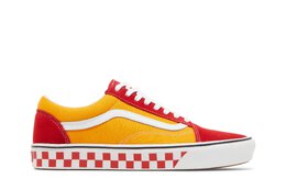 Кроссовки ComfyCush Old Skool Vans, желтый vn0a3wmawx4 | red/cadmium