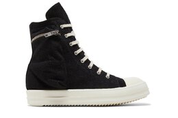 Высокие кроссовки Rick Owens DRKSHDW Strobe Cotton Denim Cargo High, черный du02b4801 dq 911 | black/milk