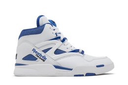 Кроссовки Pump Omni Zone 2 Reebok, белый ig7891 | footwear white/vector blue/core black