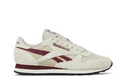 Кроссовки Classic Leather Reebok, кремовый gy1525 | modern beige/alabaster/classic burgundy