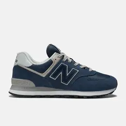 Кроссовки New Balance 574, полнота D, размер 9 US / 42,5 EU / 42 RU / 27 CM, синий 4619911779