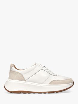 Кожаные массивные кроссовки Fitflop Fmode, городской белый цвет 10282309 | urban white