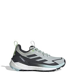 Треккинговые кроссовки Adidas Outdoor Terrex Free Hiker 2 Low Gore-Tex, голубой/черный 9868865 | semi flash aqua/carbon/lucid lime
