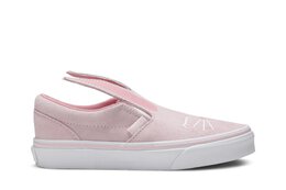 Кроссовки Slip-On Little Kids Vans, розовый vn0a3mvyq1c | chalk pink/true white