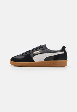 Низкие кроссовки PALERMO UNISEX Puma, черный/серое перо pu115o0q6-q11 | black/feather gray
