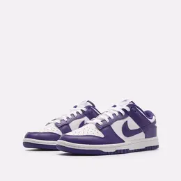 Кроссовки Nike Dunk Low, размер 9 US 42.5 EUR 27 CM, фиолетовый/белый 102593986424