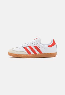 Кроссовки Adidas SAMBA OG, цвет footwear white/solar red/off white ad111a2gd-a11 | footwear white/solar red/off white