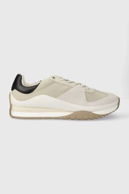 Кроссовки на шнуровке Calvin Klein, бежевый ppyh-obm0j2_01x | beige