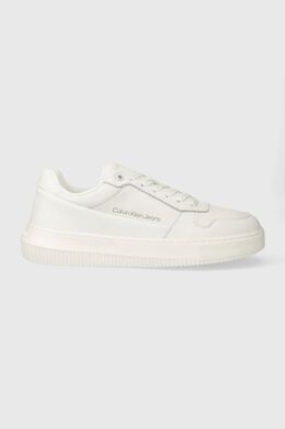 Кроссовки CHUNKY CUPSOLE LOW LTH IN SAT Calvin Klein Jeans, белый ppyh-obm0jp_00x | biały