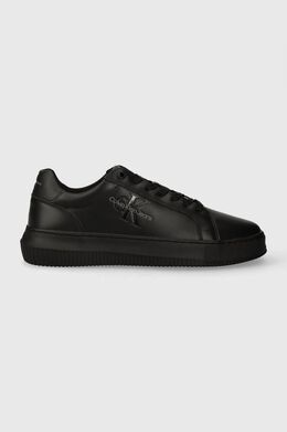 Кожаные кроссовки YM0YM00681 CHUNKY CUPSOLE MONOLOGUE Calvin Klein Jeans, черный ppyx-obm018_99e | nero