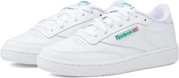 Кроссовки Club C 85 Reebok, цвет White/Glen Green 8978065 | white/glen green