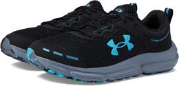 Кроссовки Charged Assert 10 Under Armour, цвет Black/Black/Blue Surf 9815291 | black/black/blue surf