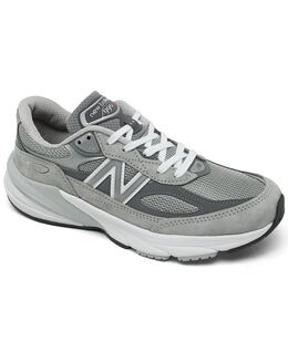 Женские беговые кроссовки 990 V6 от Finish Line New Balance, серый 14482702 | cool gray
