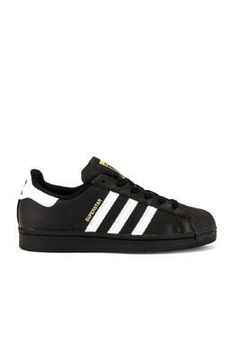 Кроссовки мужские Superstar Foundation Adidas, цвет Black & White & Black adio-mz64 | black & white & black