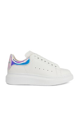Кроссовки Alexander McQueen Lace Ups, цвет White & Shock Pink amcq-wz117 | white & shock pink