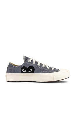 Кроссовки женские Converse Chuck Taylor Low Comme des Garçons Play, серый cdes-uz24 | grey