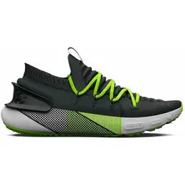 Кроссовки Under Armour UA HOVR Phantom 3 RFLCT, полнота F, размер 11 US, черный/зеленый 103041586379