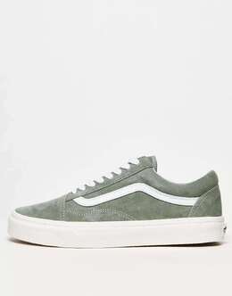 Серые замшевые кроссовки Vans Old Skool 131863819 | grey
