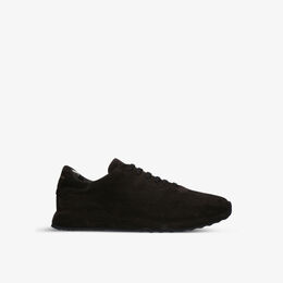 Замшевые кроссовки Race 17 на закрытой подошве Officine Creative, черный r03739799 | black