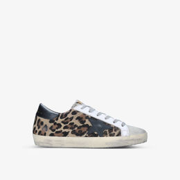 Женские кожаные низкие кеды Superstar 80189 Golden Goose, цвет dkbrn com r03765914 | dk.brn com