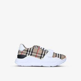 Парусиновые кроссовки Regis в винтажную клетку Burberry, бежевый r03857576 | beige