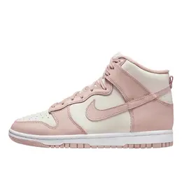 Кроссовки Nike Dunk High, размер 10 US, розовый 4593348850