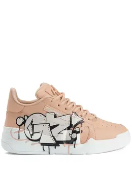 Giuseppe Zanotti Talon graphic-print sneakers 20103684